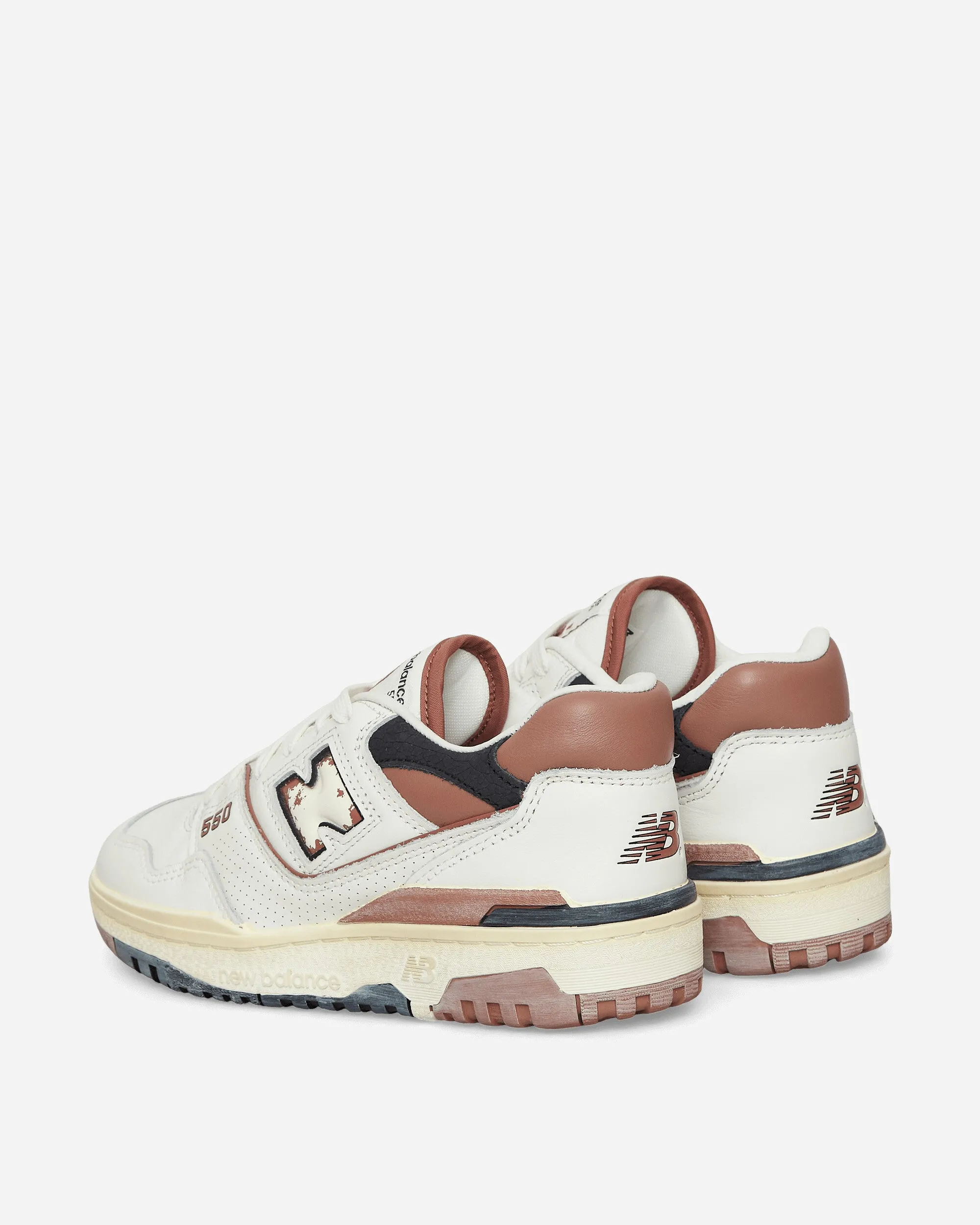 550 Sneakers Off White / Brown