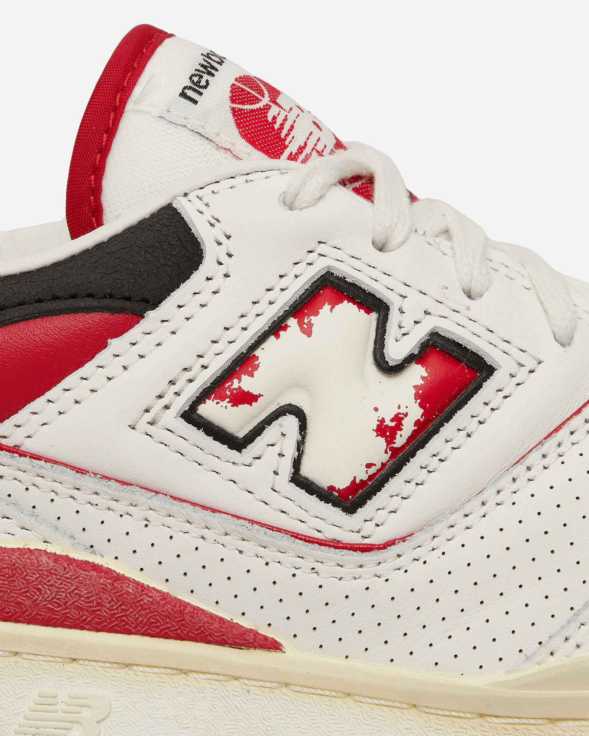 550 Sneakers Off White / Red