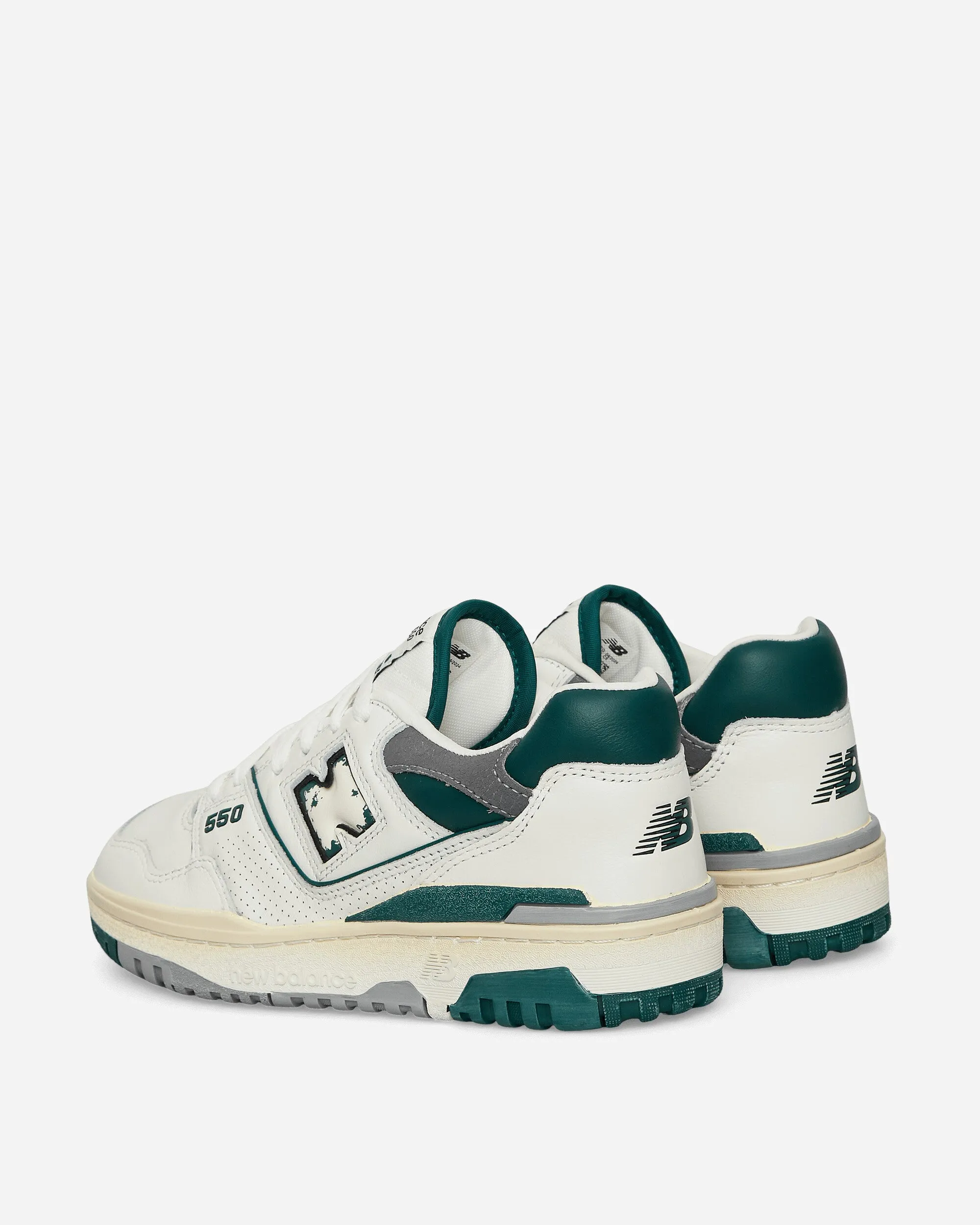 550 Sneakers Sea Salt / Midnight Green