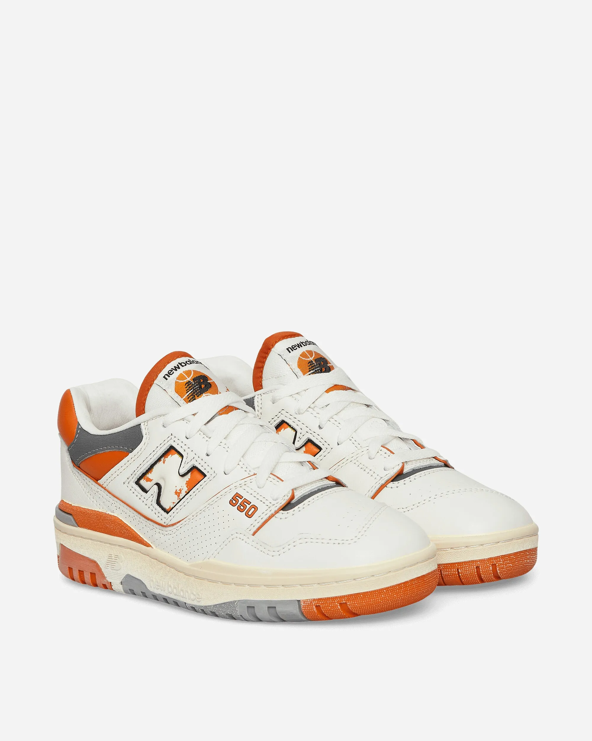 550 Sneakers Sea Salt / Orange
