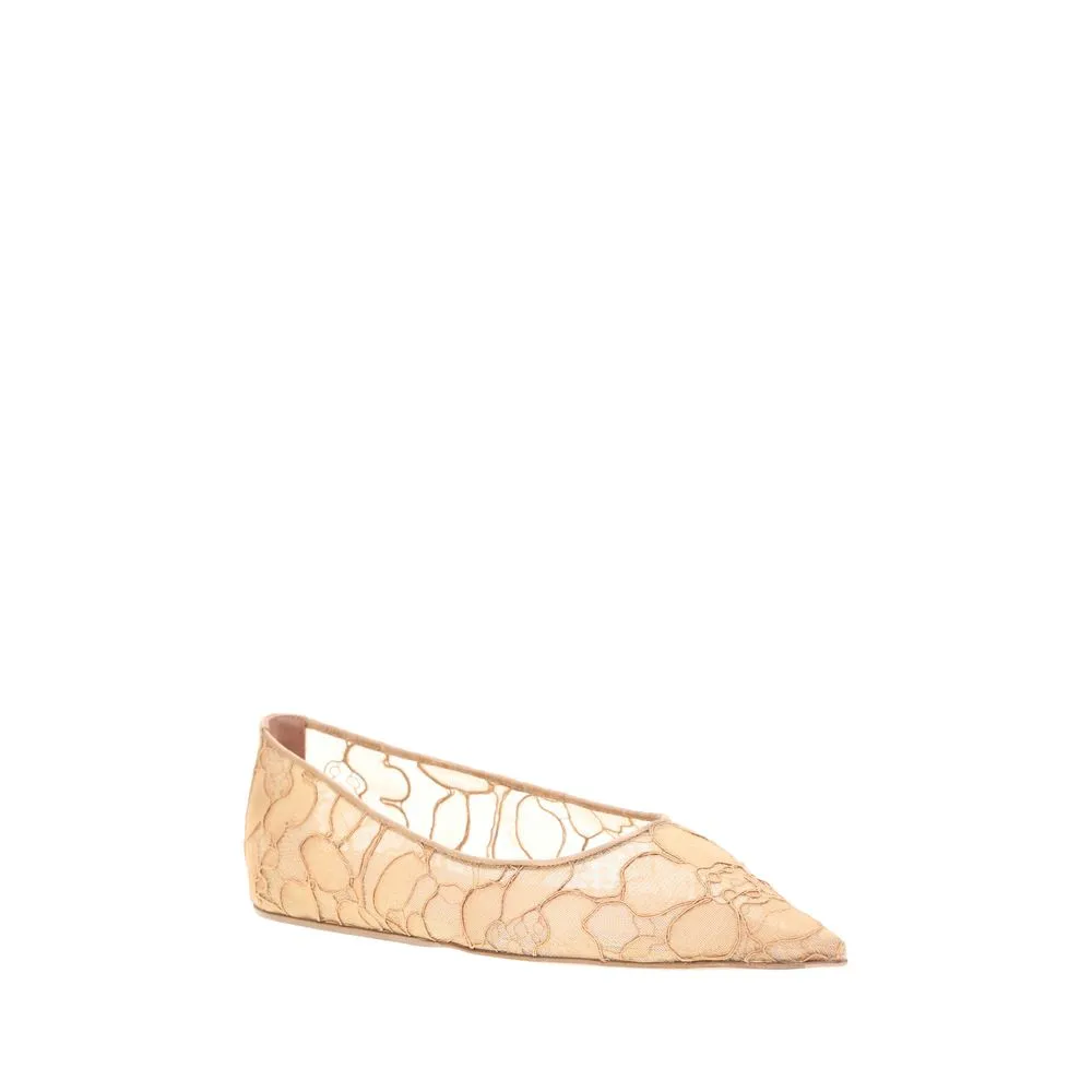 Amina Muaddi Barbara Women's Ballerinas