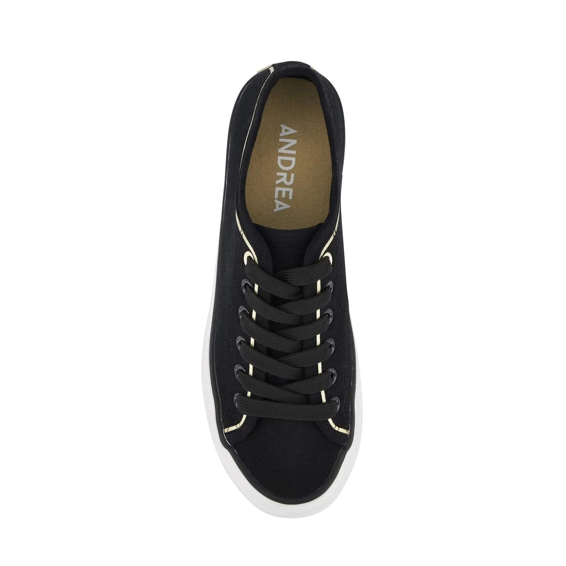 Andrea Platform Canvas Sneakers