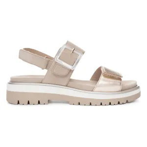 Ara Women's Marbella Sand Metallic Leather