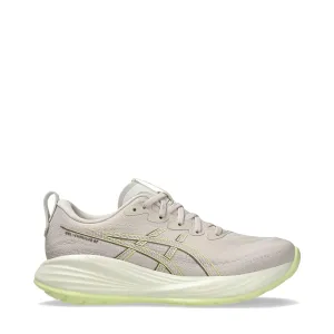 Asics Women's Gel-Cumulus 27 Sneaker in Mineral Beige/Huddle Yellow