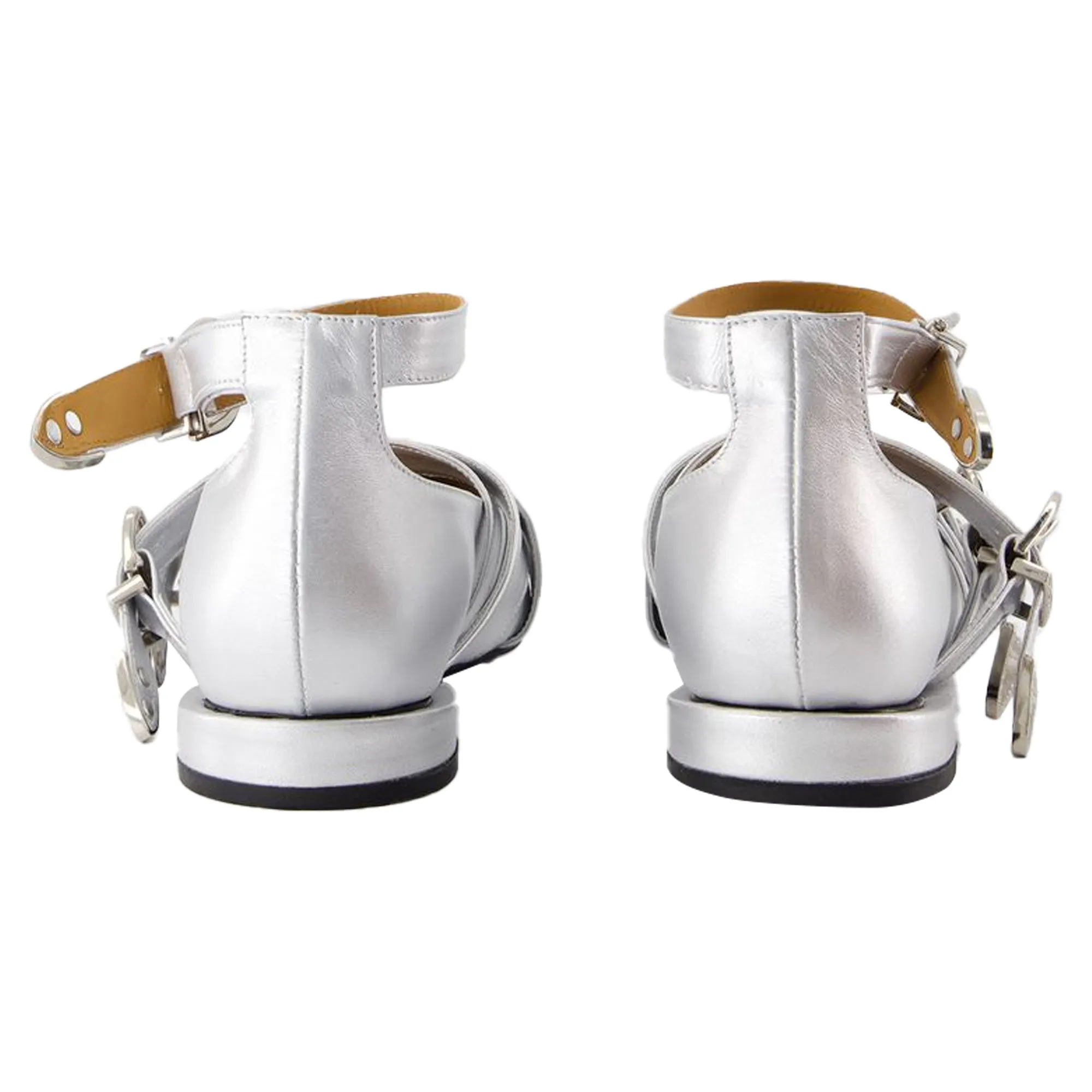 Ballerinas Aj926 - Toga Pulla - Leather - Silver