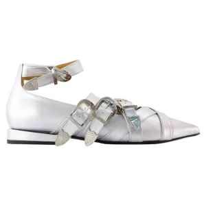 Ballerinas Aj926 - Toga Pulla - Leather - Silver