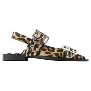 Ballerinas Feminine - Ganni - Synthetic - Printed