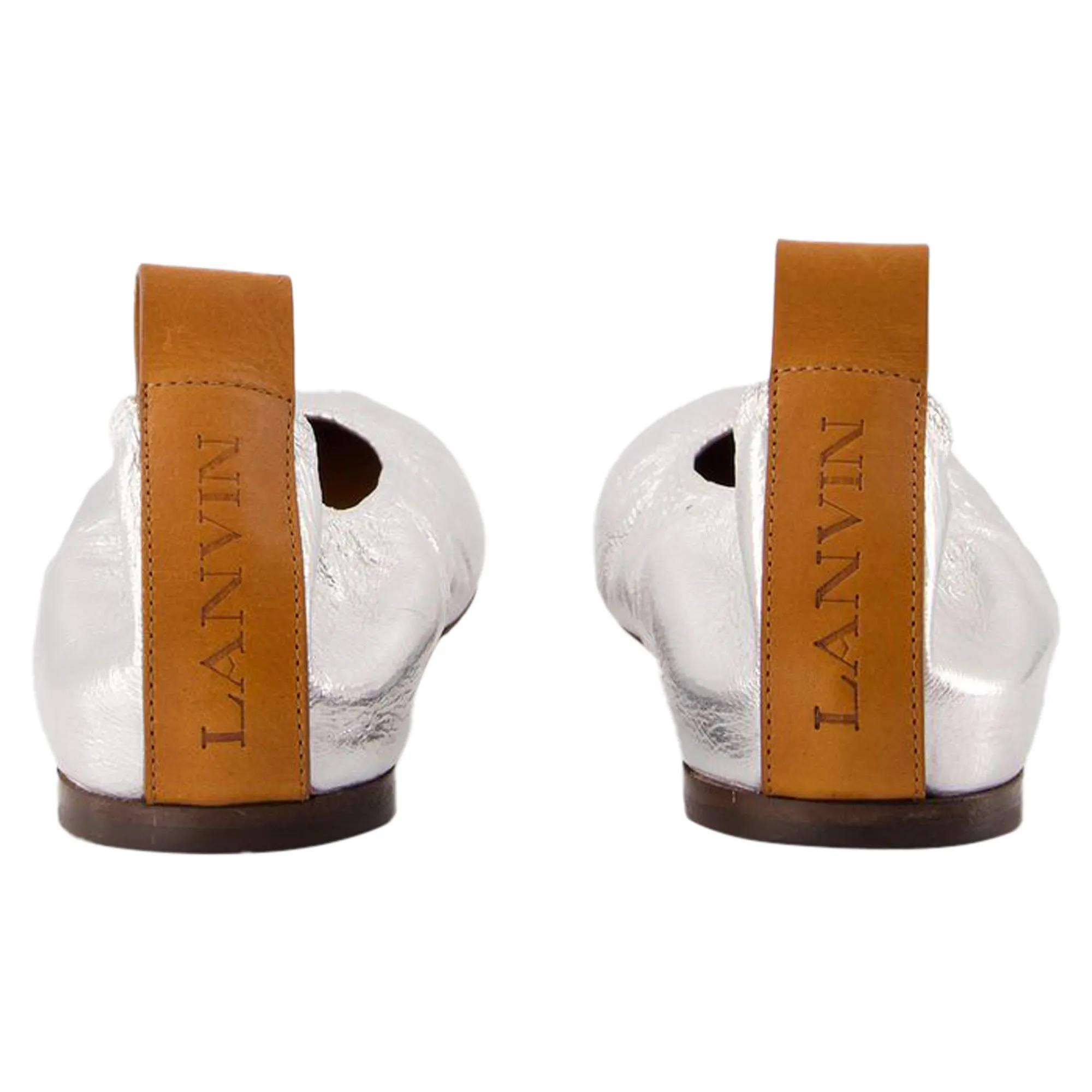 Ballerinas - Lanvin - Leather - Silver