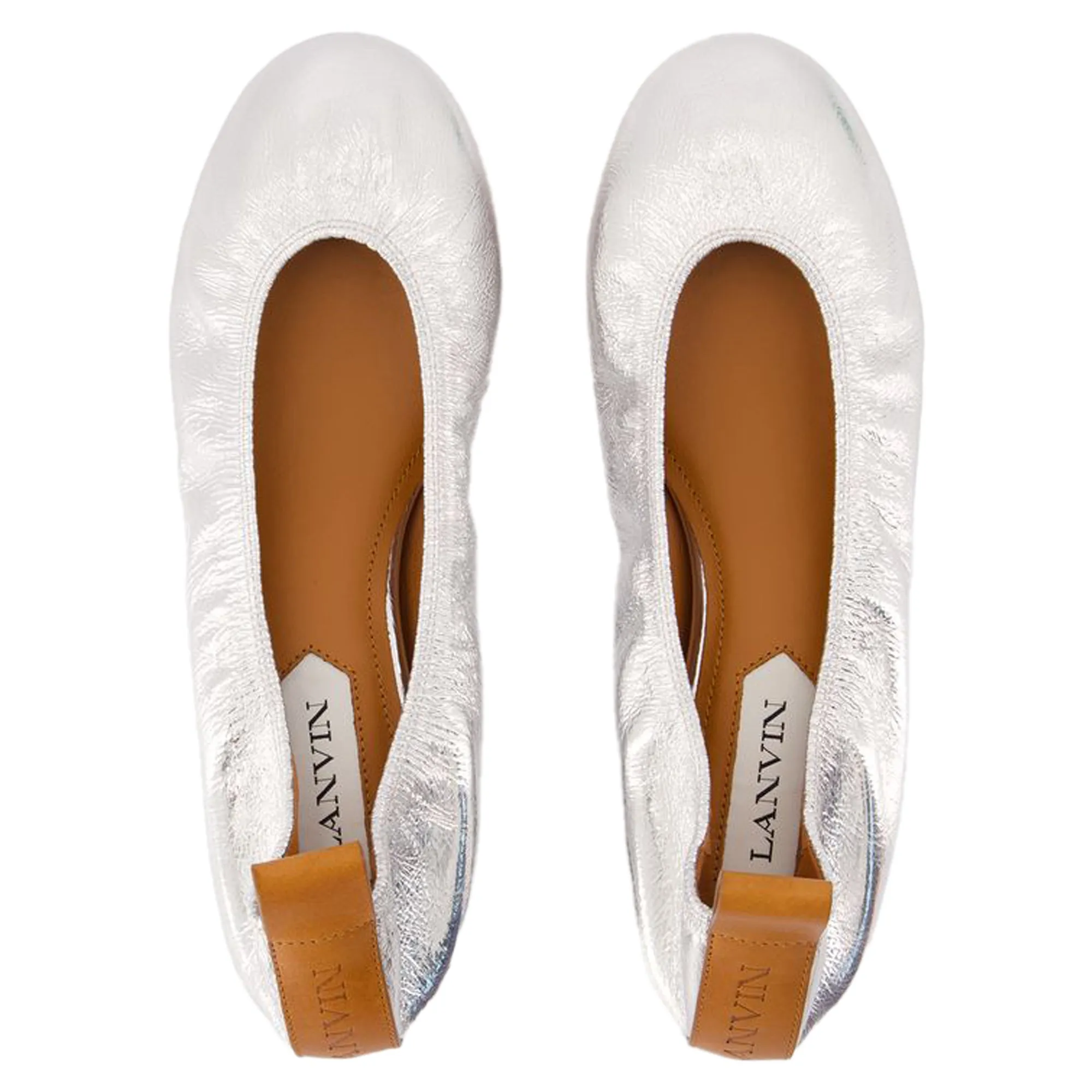 Ballerinas - Lanvin - Leather - Silver