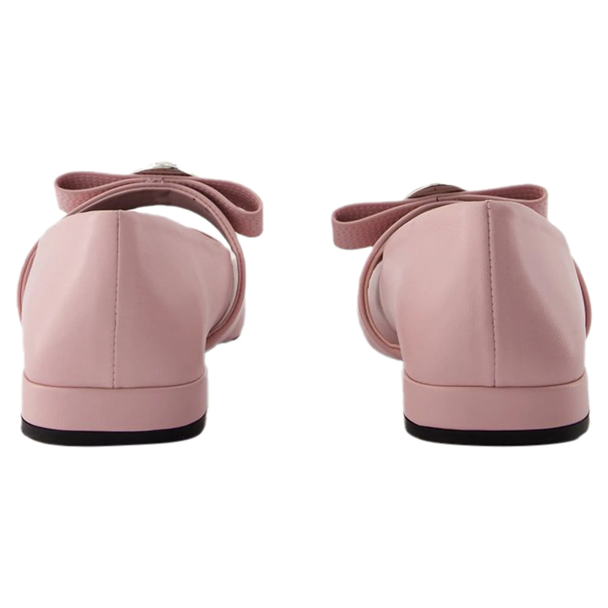Ballerinas - Versace - Leather - Pink