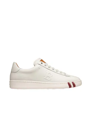 Bally Wivian 6205880 Women's White Leather Sneakers