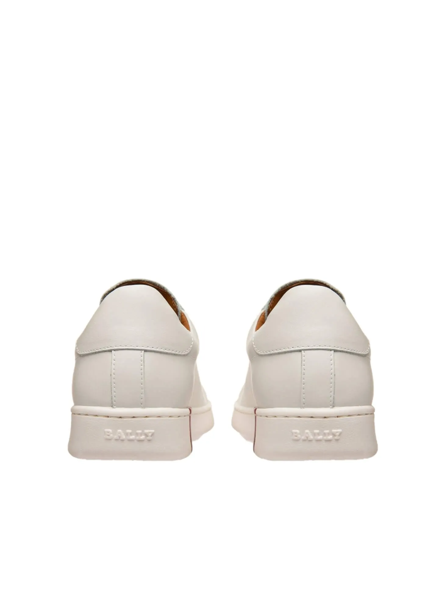 Bally Wivian 6205880 Women's White Leather Sneakers