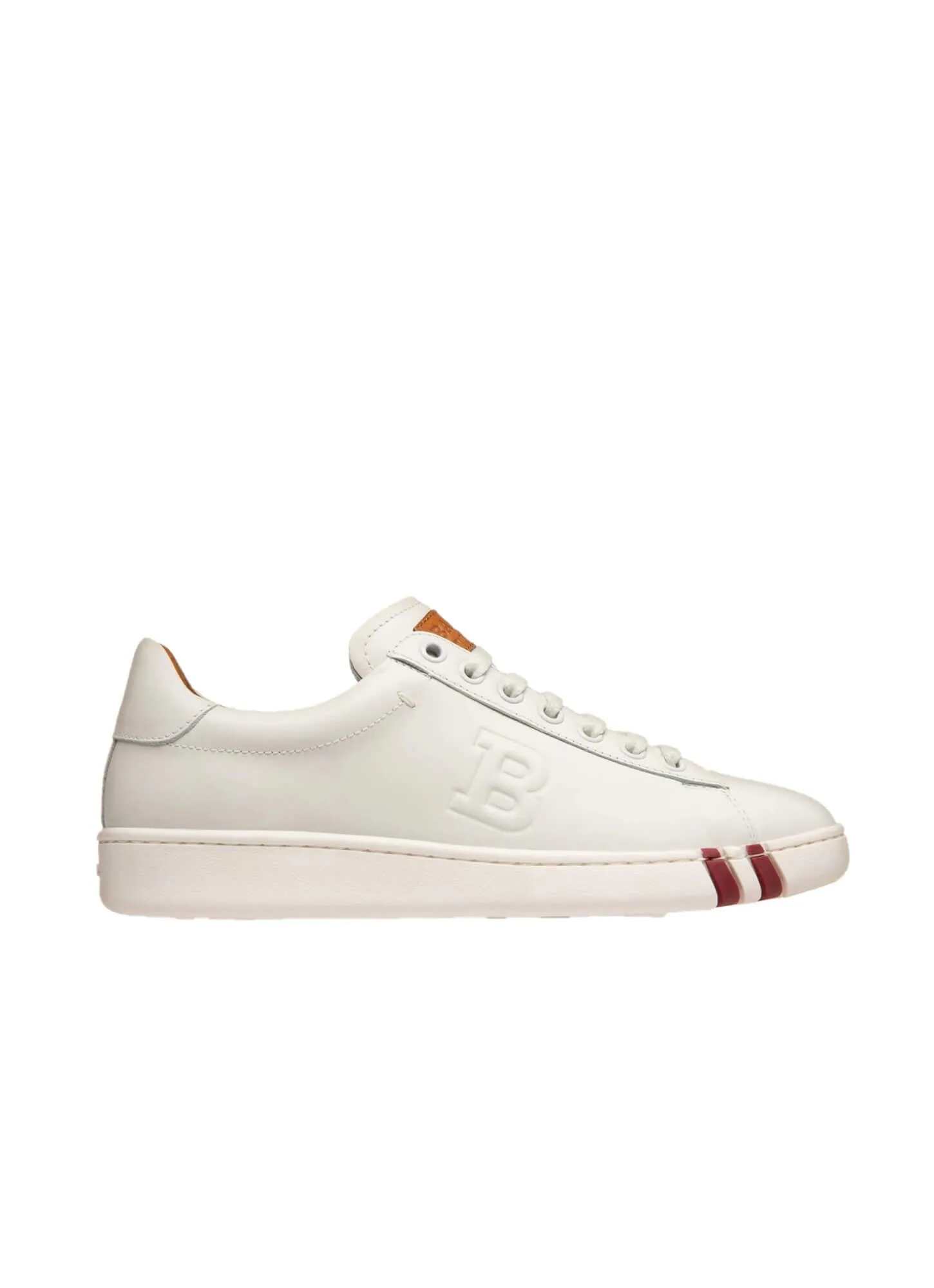 Bally Wivian 6205880 Women's White Leather Sneakers