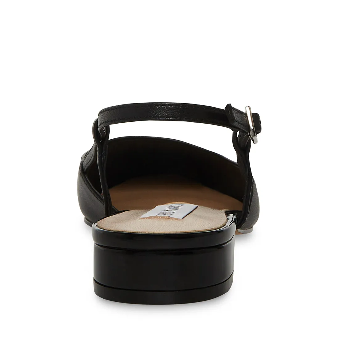 Belinda Flat Shoe BLACK LEATHER