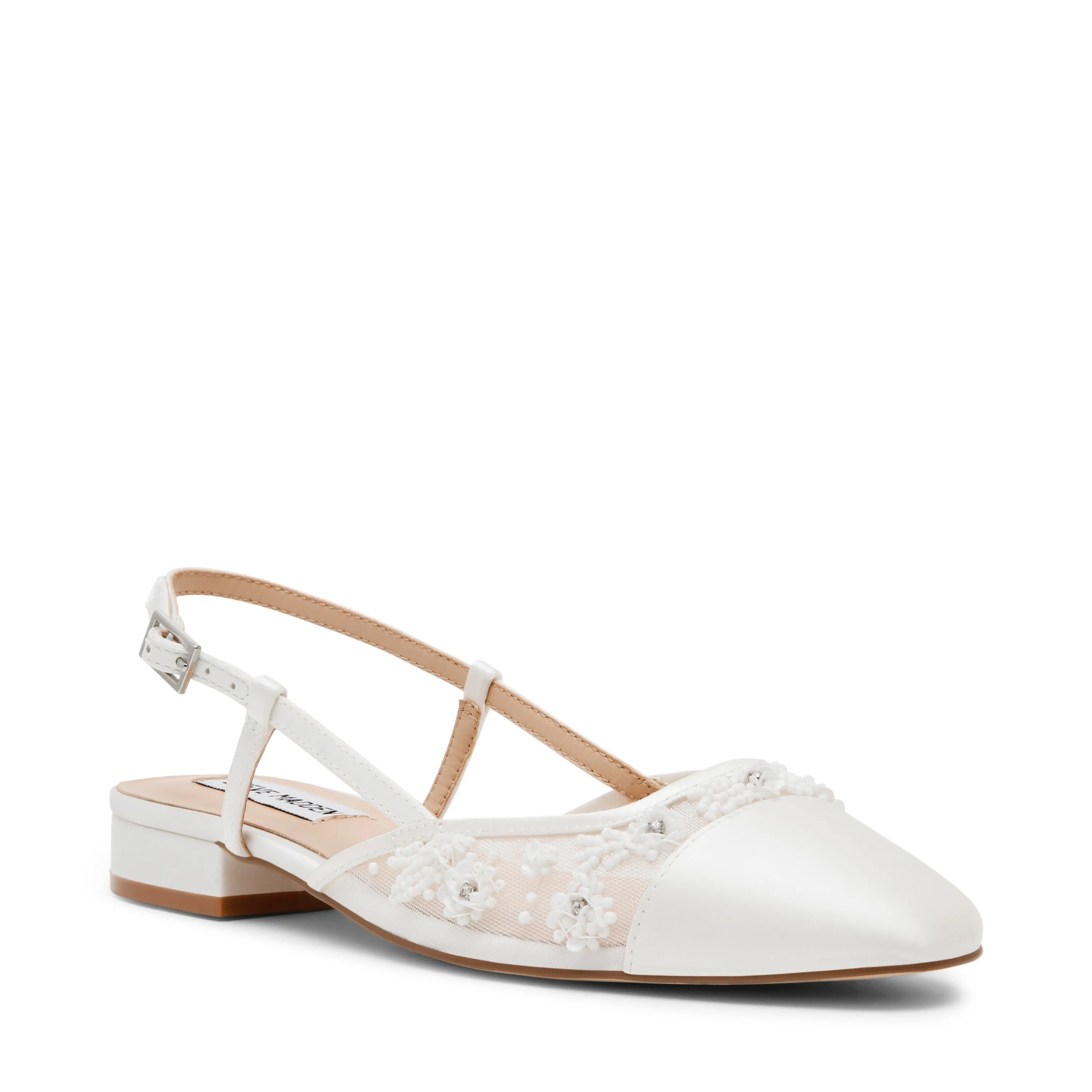 Belinda-MF Flat Shoe IVORY