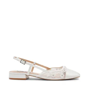 Belinda-MF Flat Shoe IVORY