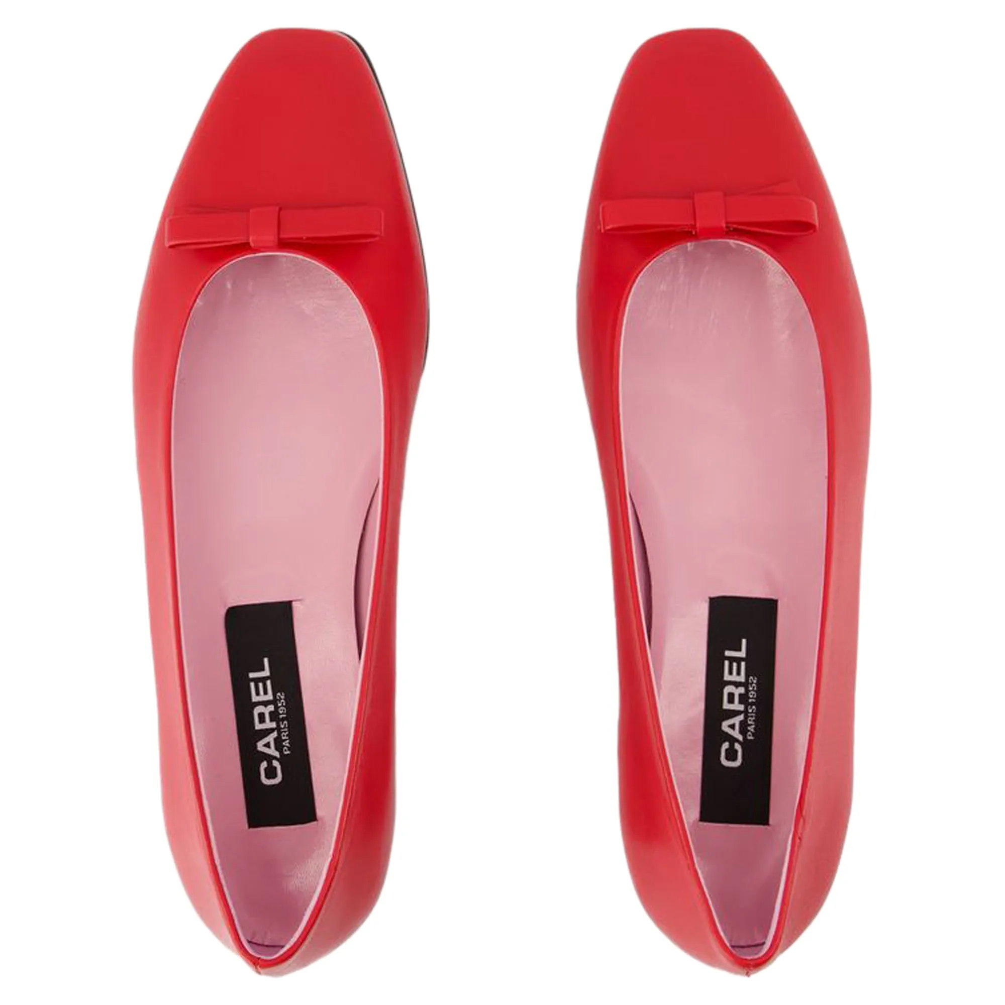 Bella Ballerinas - Carel - Leather - Red