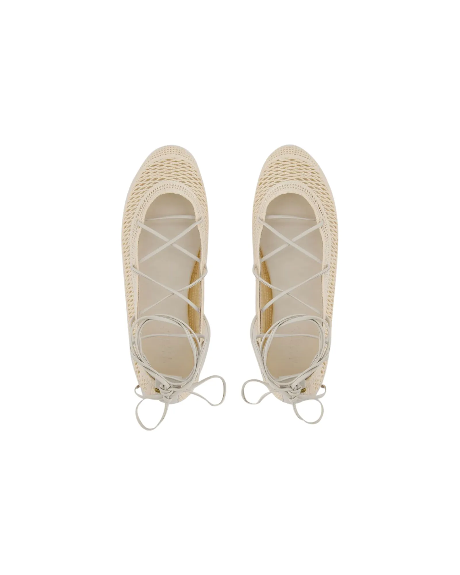 Belna Ballerinas - Isabel Marant - Cotton - Beige