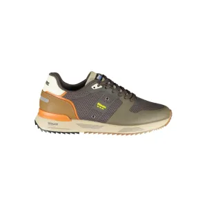 Blauer Sleek Contrast Lace-Up Men's Sneakers