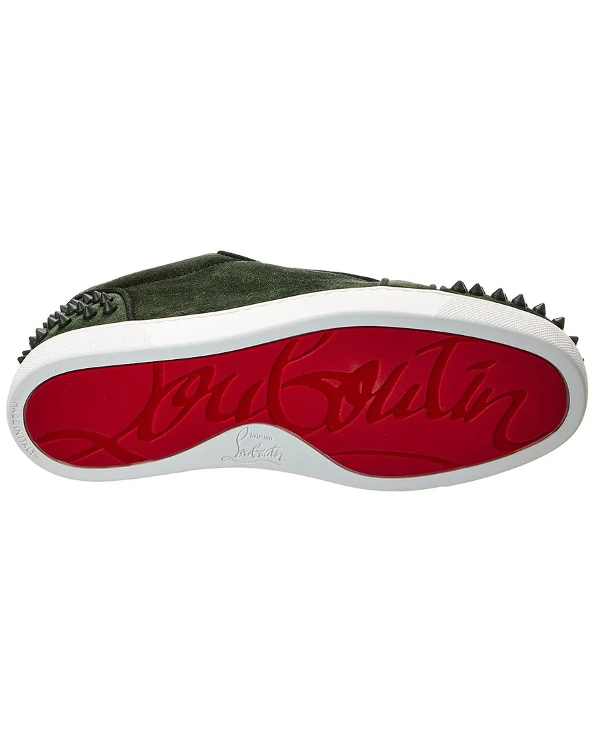 Christian Louboutin Vieira Orlato Suede Sneaker