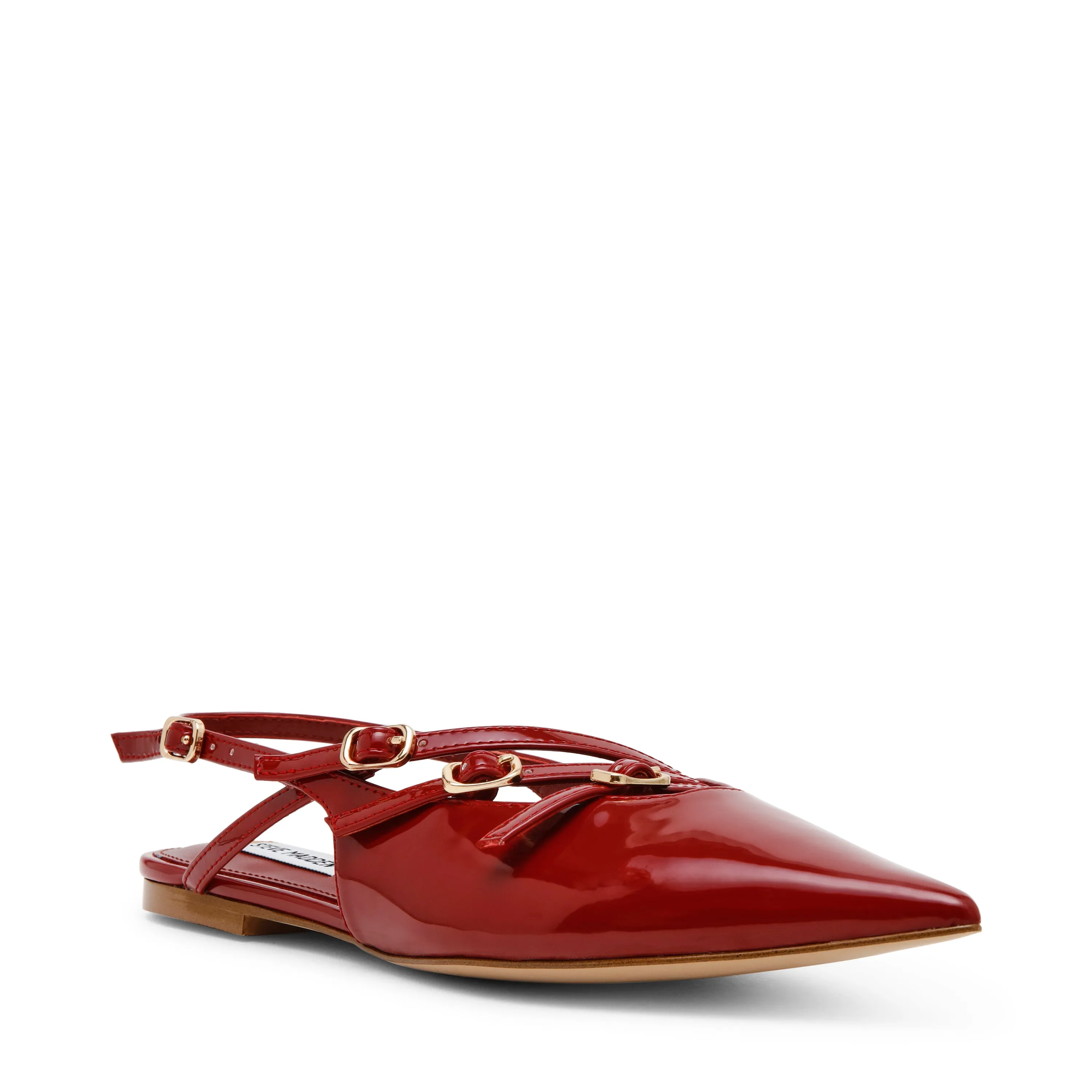 Cianna Flat Shoe WINE PATENT