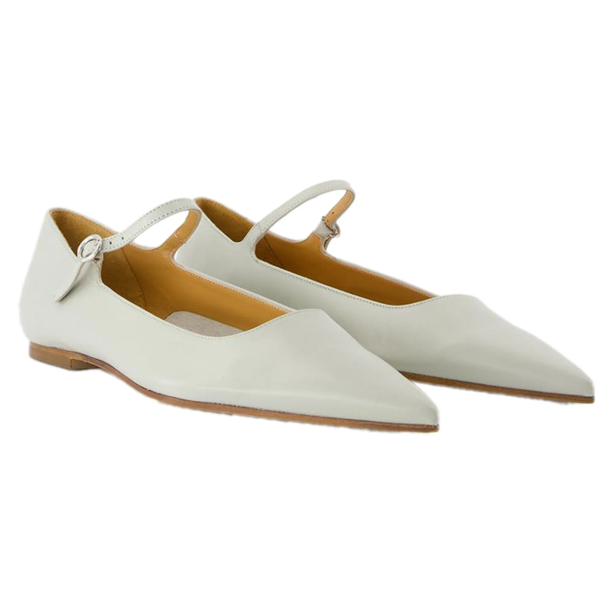 Cleo Ballerinas - Aeyde - Leather - Green