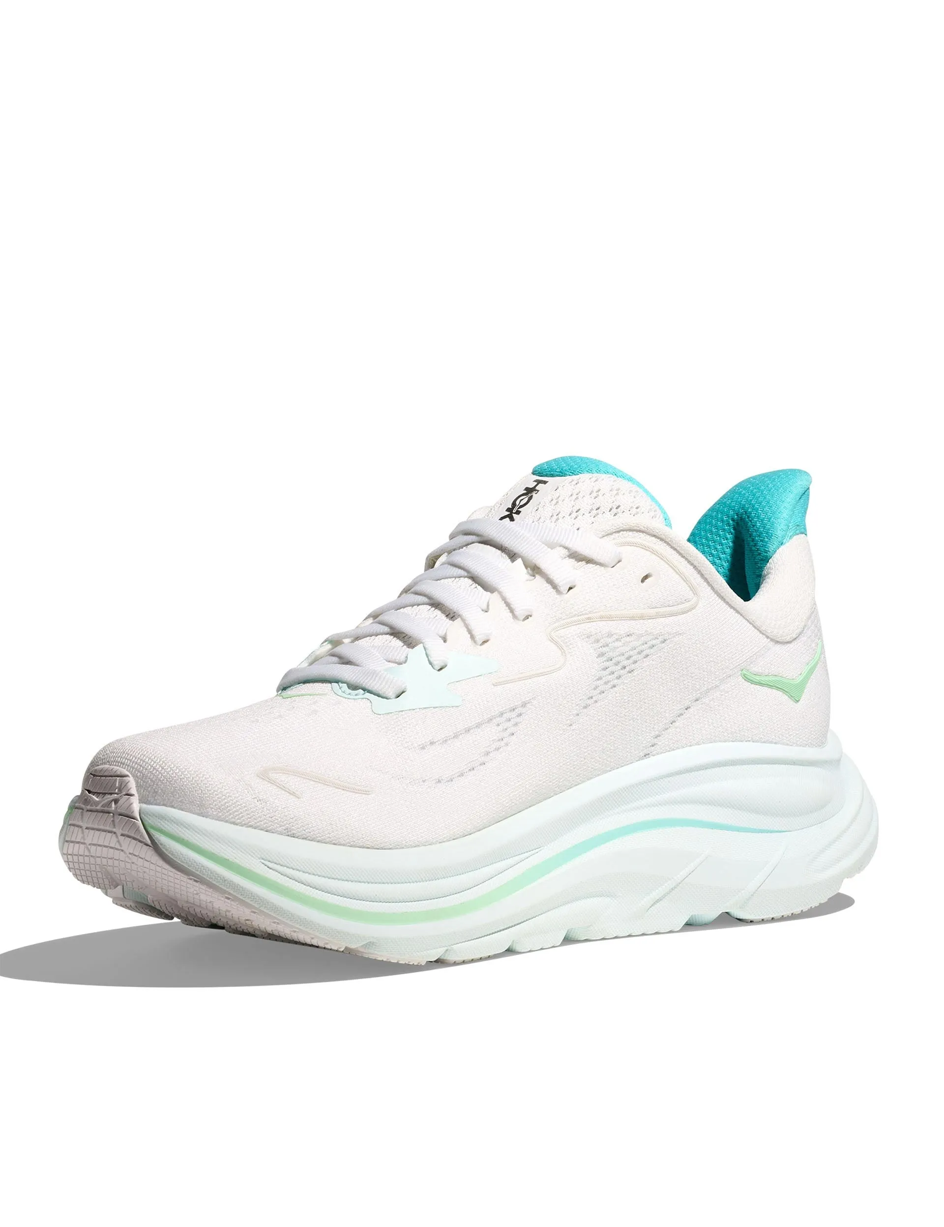Clifton 10 - White/Cielo Blue