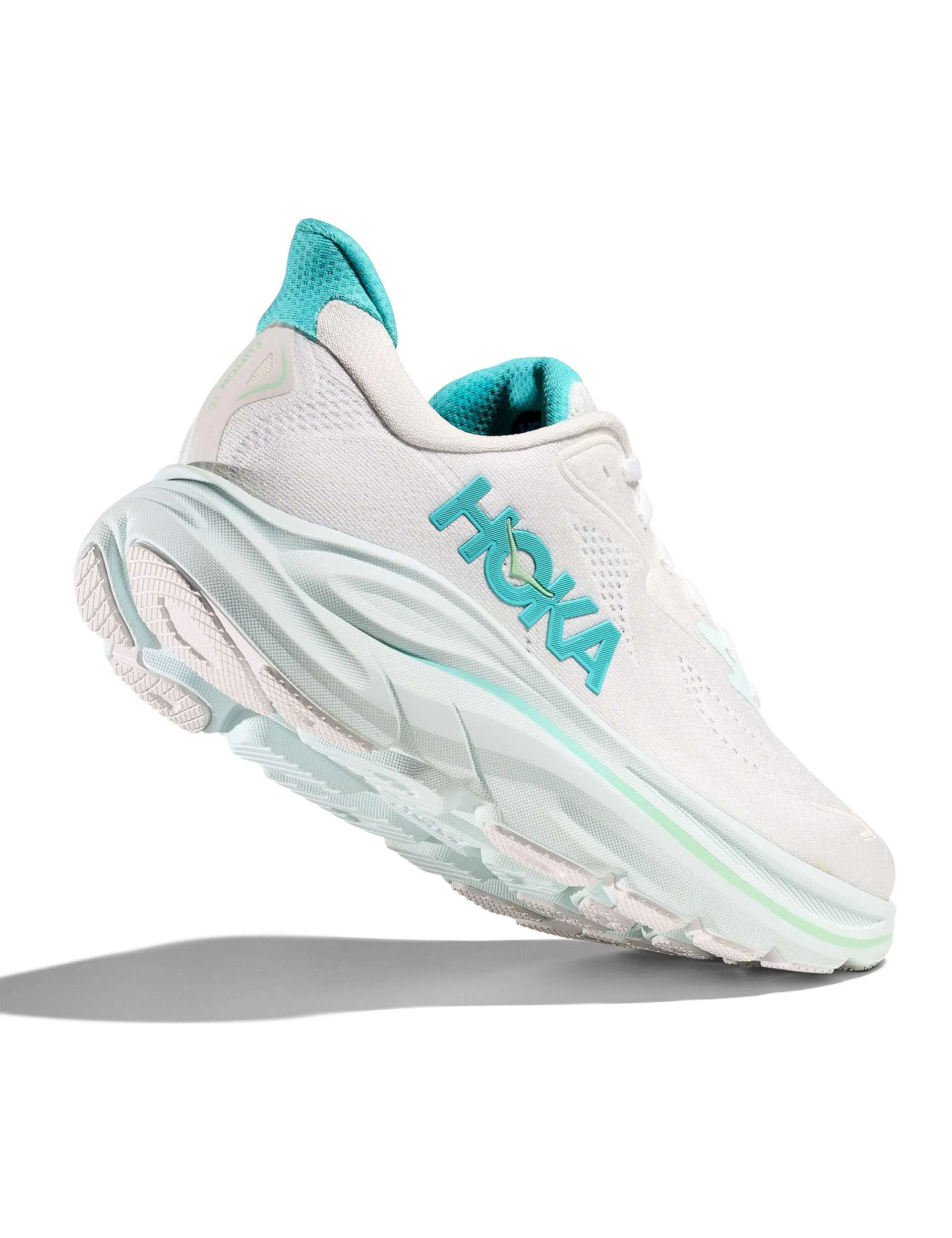 Clifton 10 - White/Cielo Blue