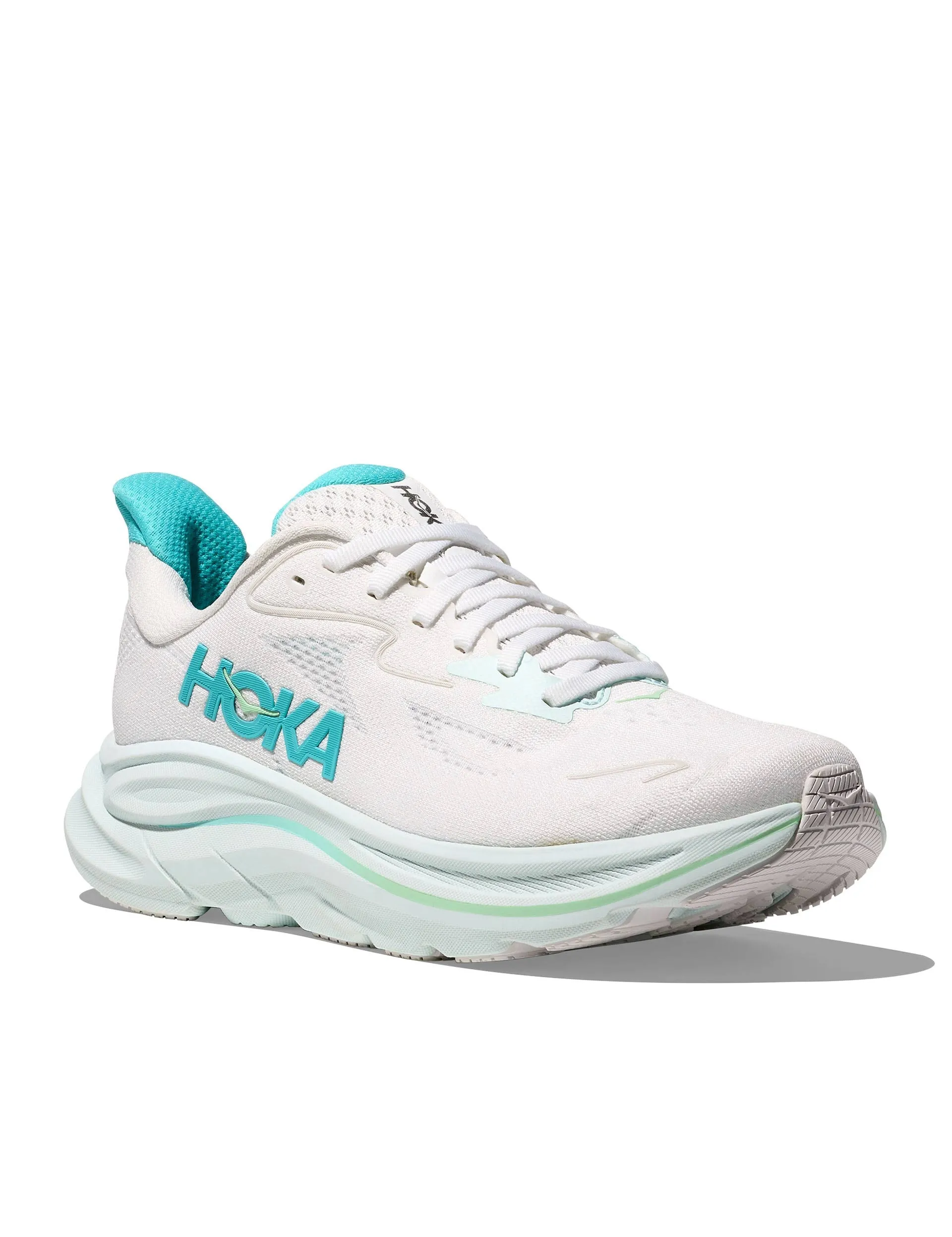 Clifton 10 - White/Cielo Blue