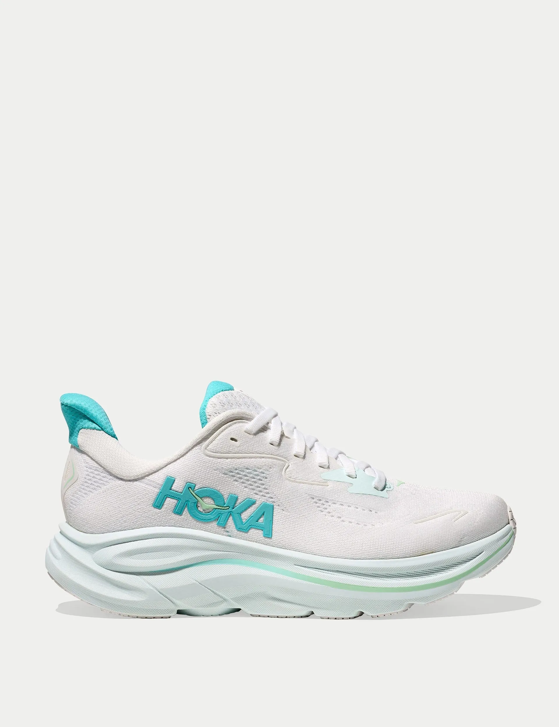 Clifton 10 - White/Cielo Blue