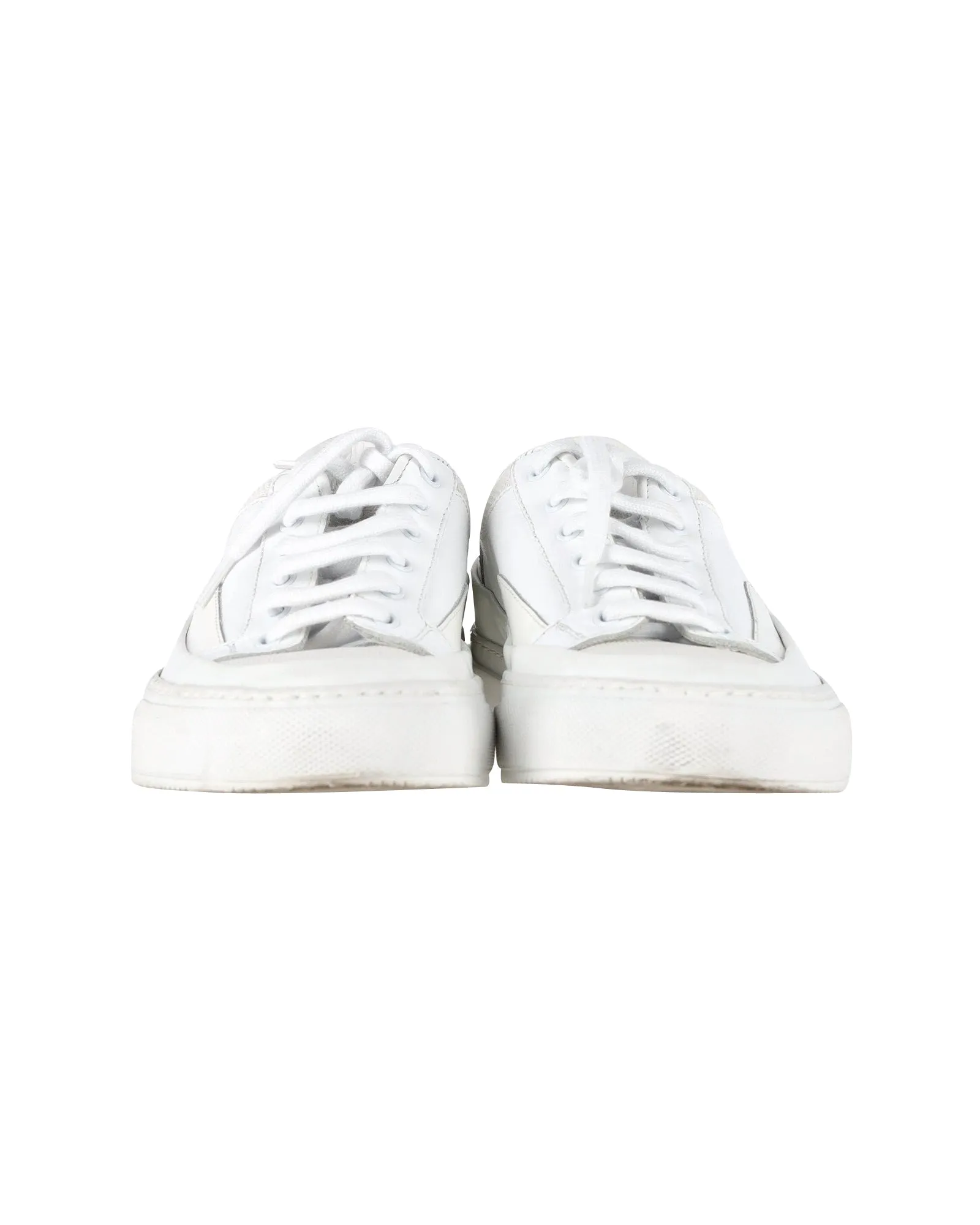 Common Projects Achilles Super Sneakers in White Leather