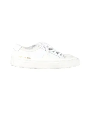 Common Projects Achilles Super Sneakers in White Leather