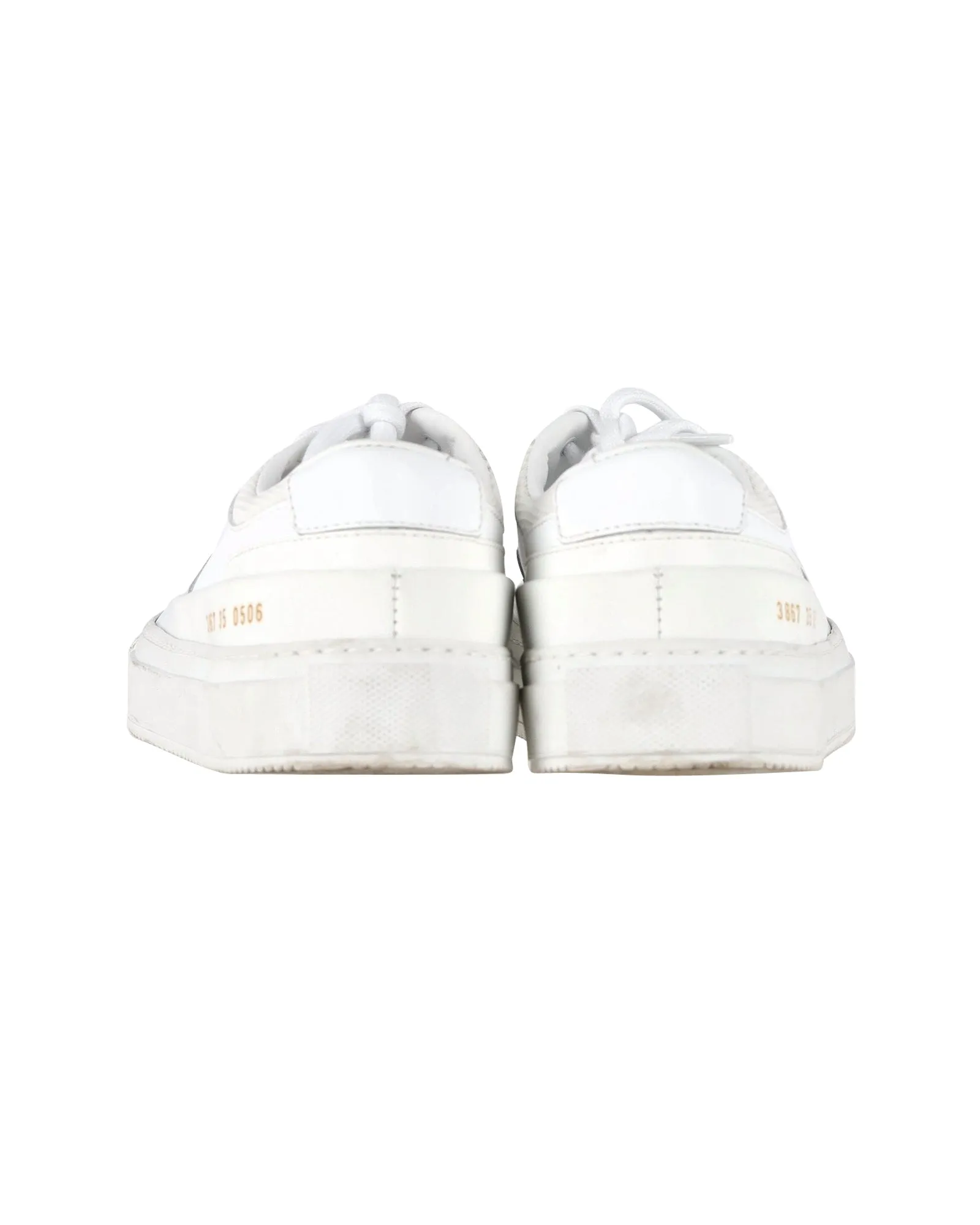 Common Projects Achilles Super Sneakers in White Leather