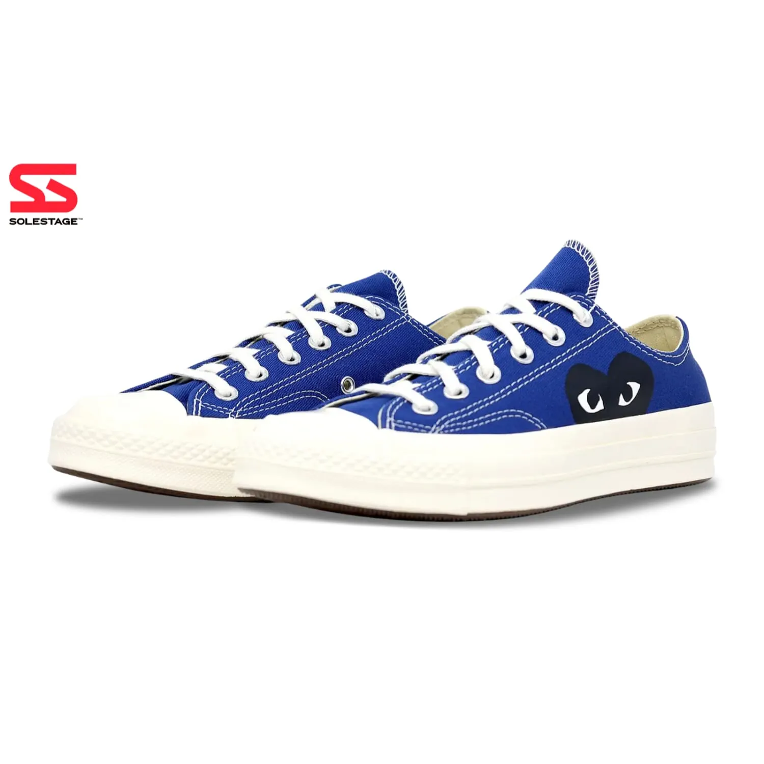 Converse Chuck 70 CDG OX Blue Quartz/Egret-Black  171848C Men's