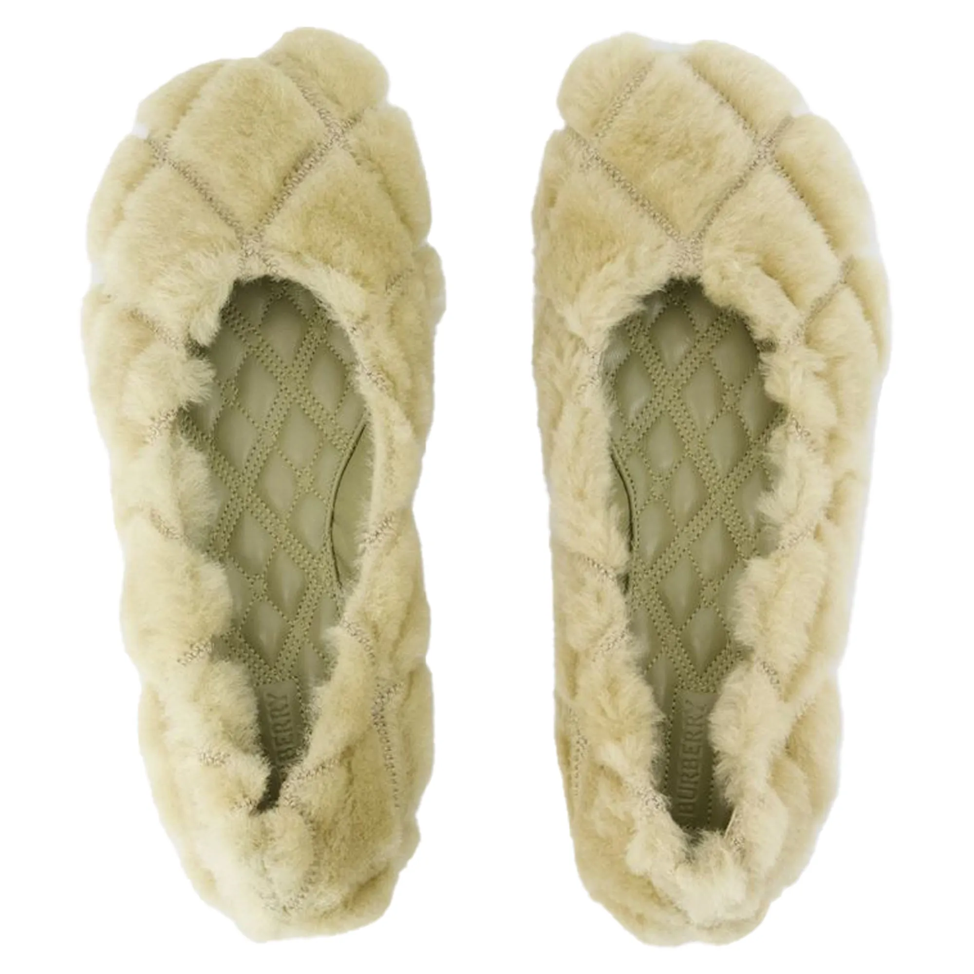 Cosy Baby 05 Ballerinas - Burberry - Cuir - Beige