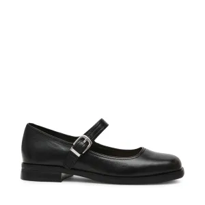 Delancy Flat Shoe BLACK LEATHER
