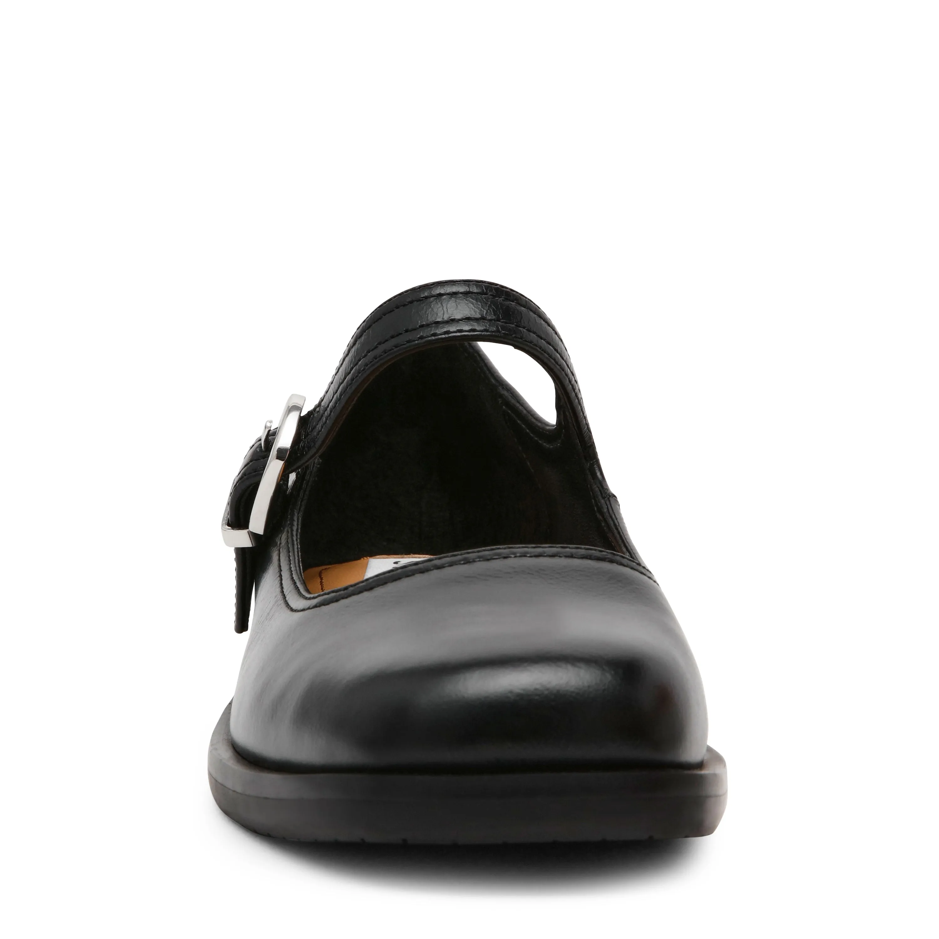 Delancy Flat Shoe BLACK LEATHER
