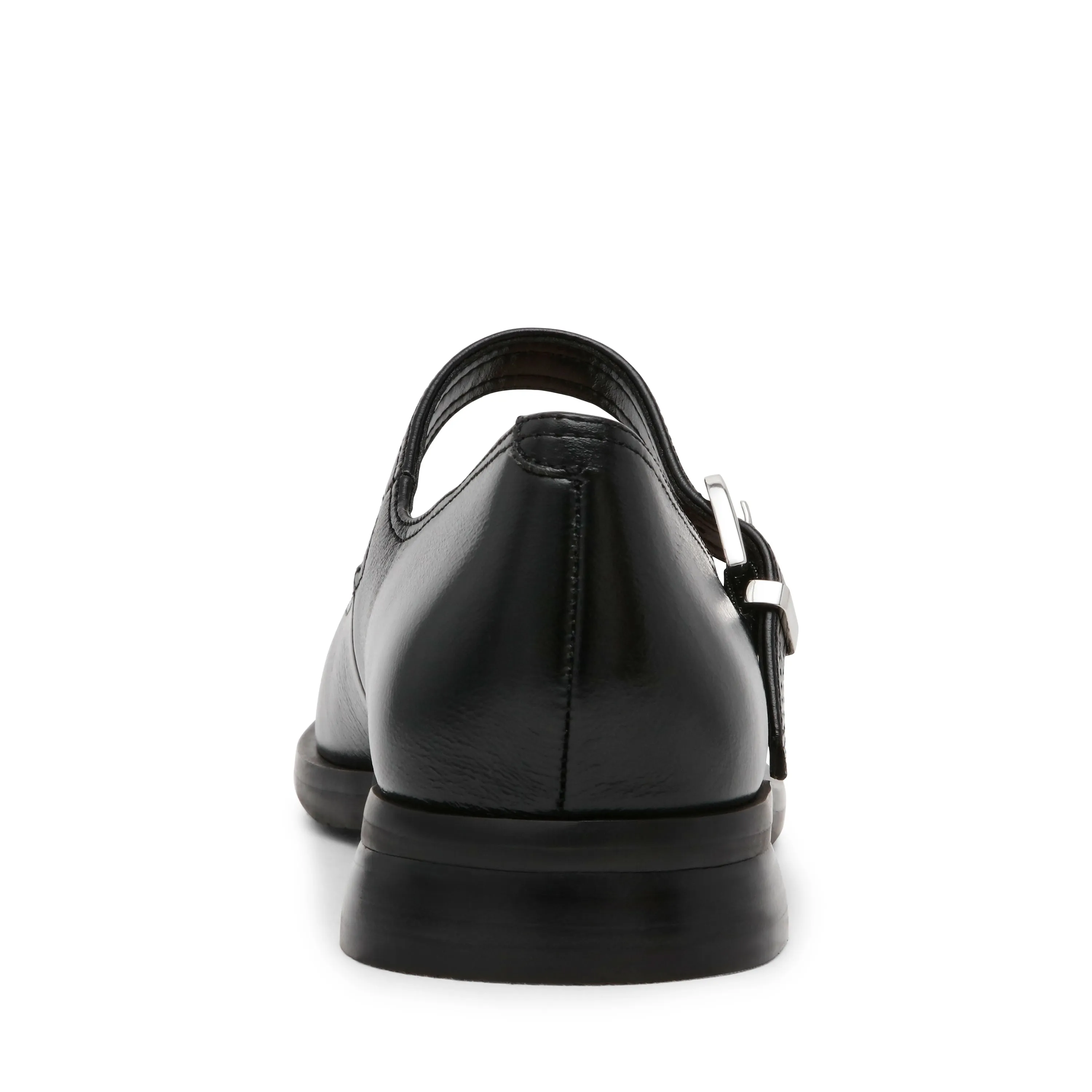 Delancy Flat Shoe BLACK LEATHER