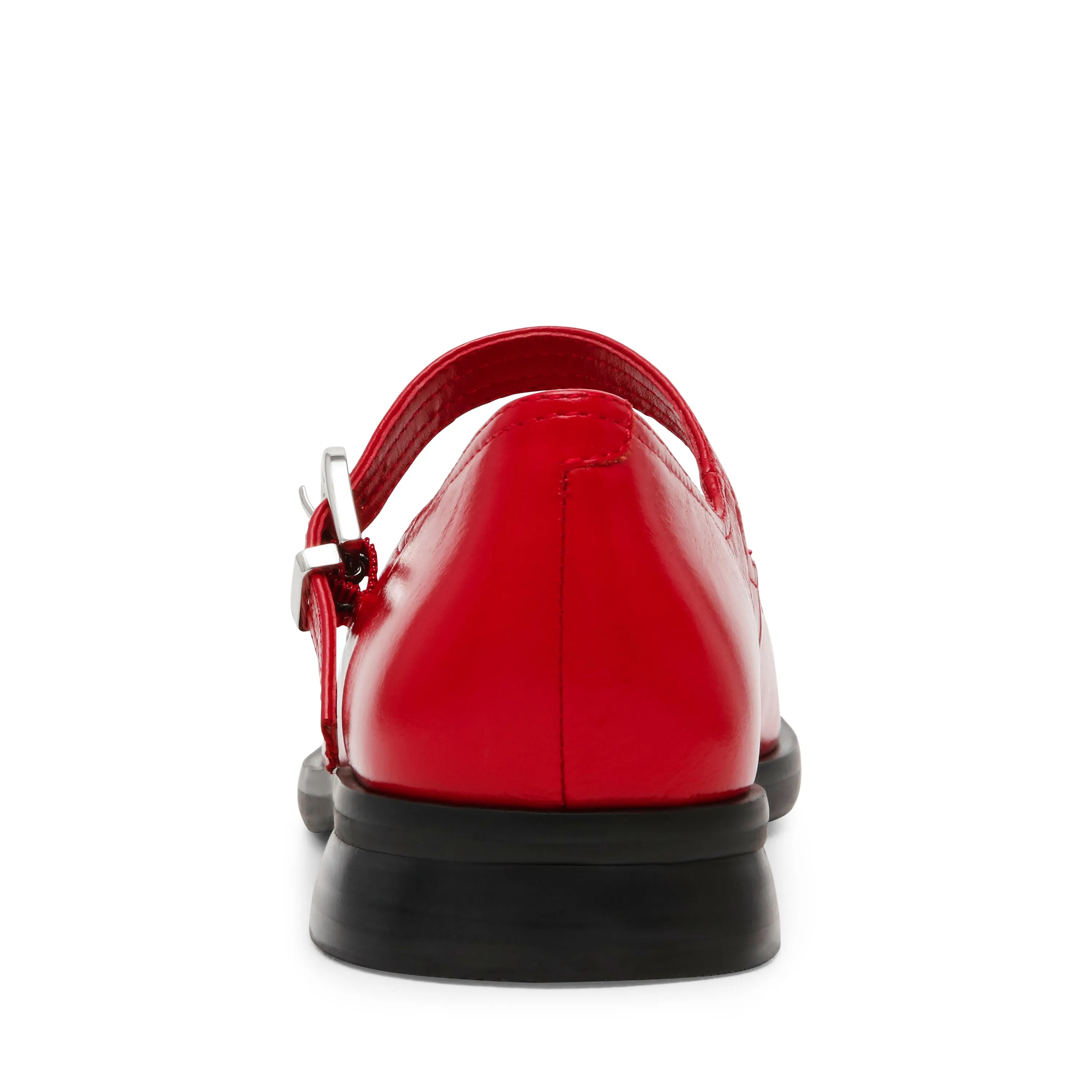 Delancy Flat Shoe RED LEATHER