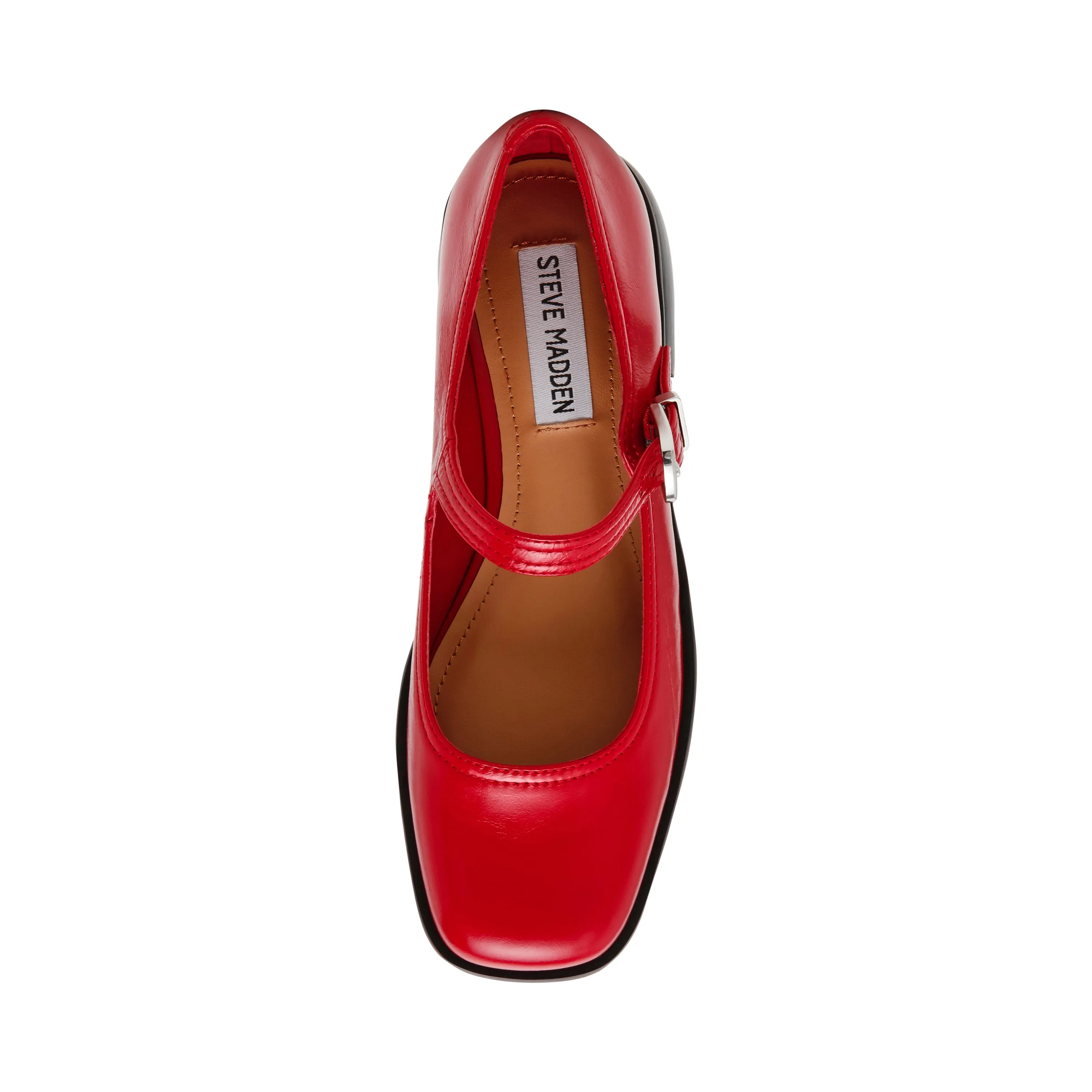 Delancy Flat Shoe RED LEATHER