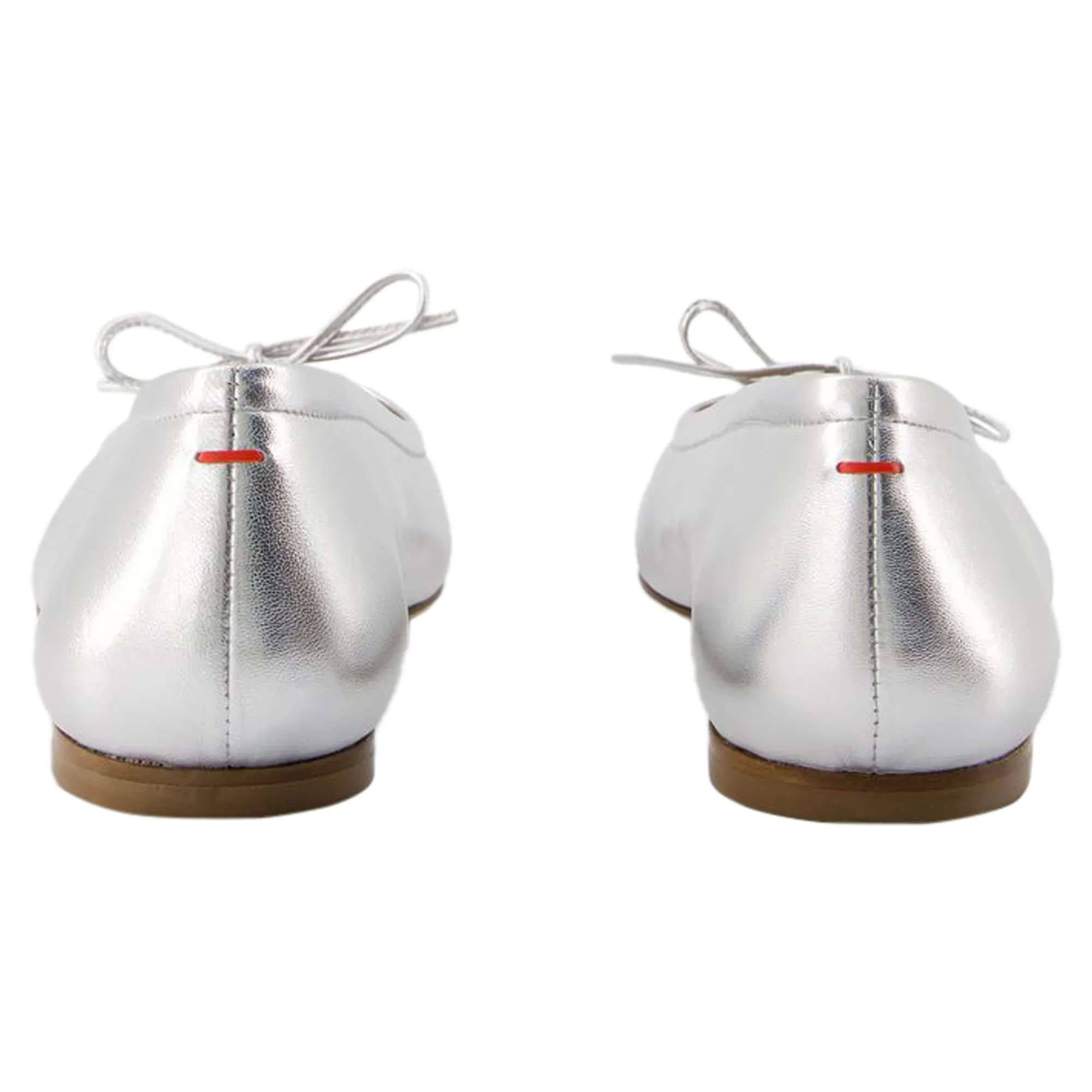 Delfina Ballerinas - Aeyde - Leather - Silver