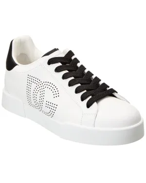 Dolce & Gabbana Portofino Leather Sneaker