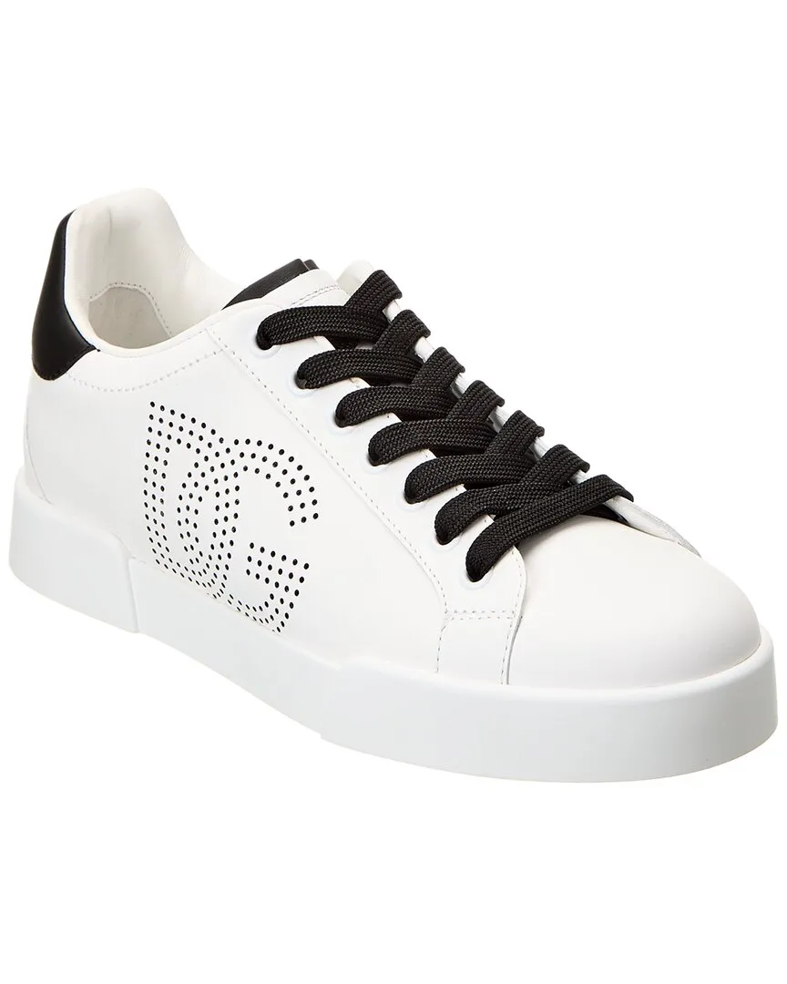 Dolce & Gabbana Portofino Leather Sneaker