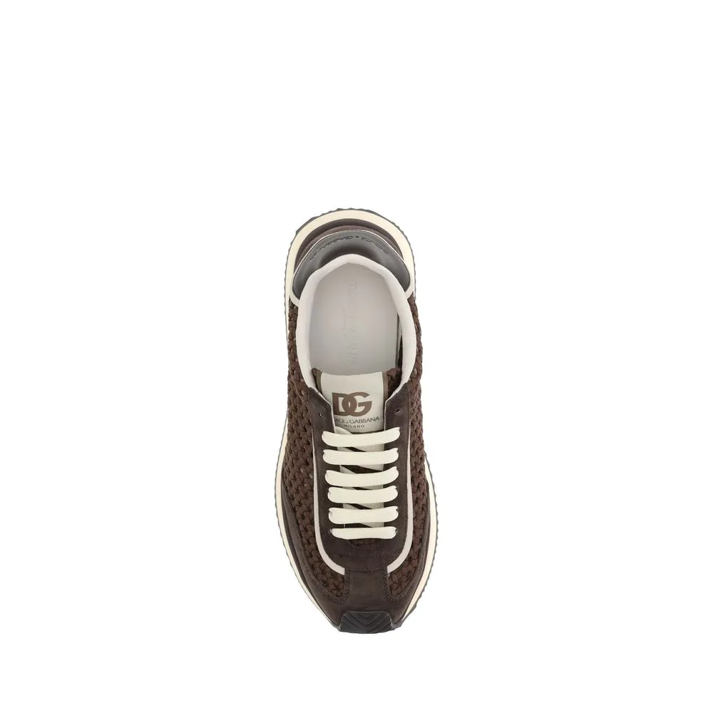 Dolce & Gabbana Woven design Men's Sneakers