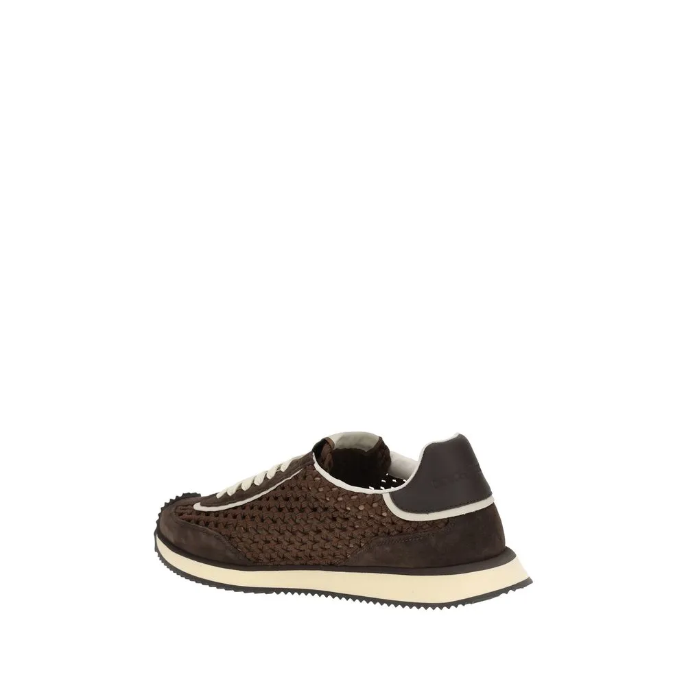 Dolce & Gabbana Woven design Men's Sneakers