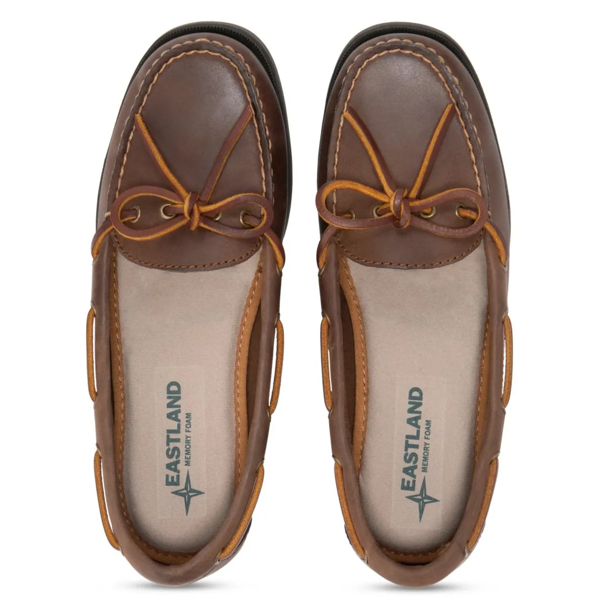 Eastland Women's Yarmouth Camp Moc Slip On Bomber Brown