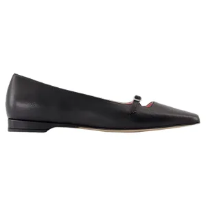 Emilie Ballerinas - Carel - Leather - Black