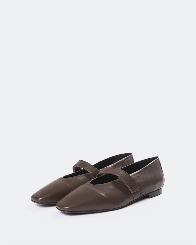 Flordeliz Brown Leather