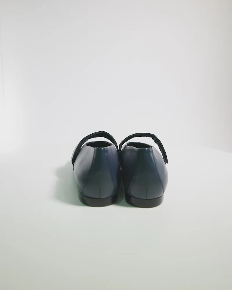 Flordeliz Navy Leather