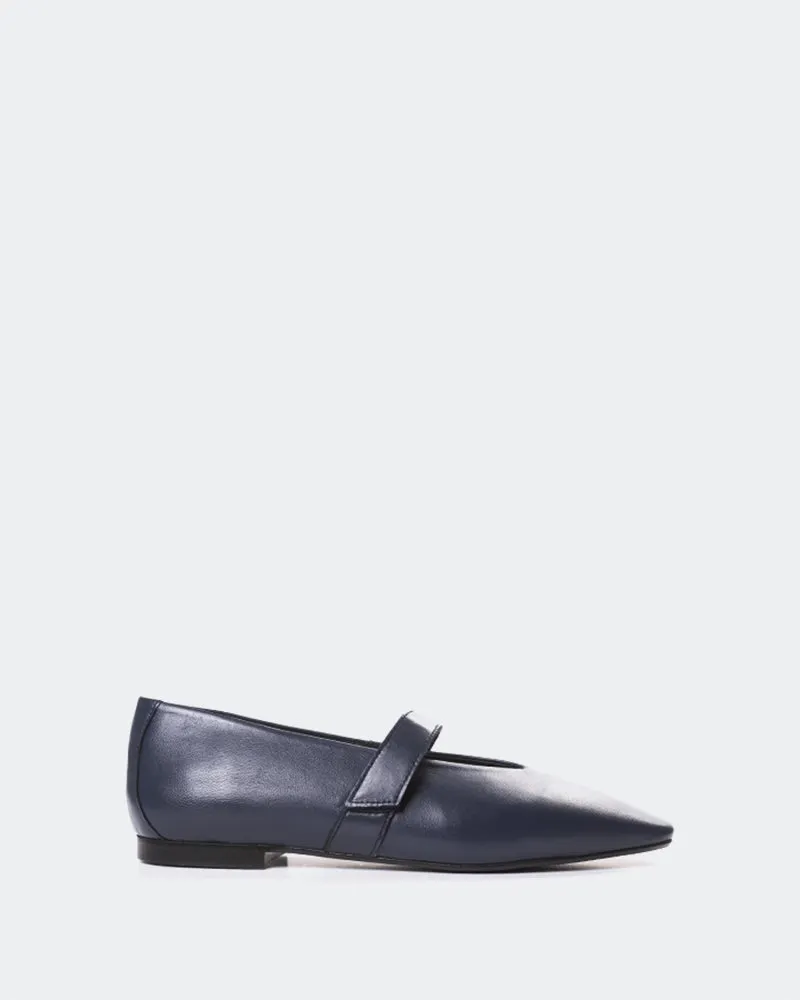 Flordeliz Navy Leather